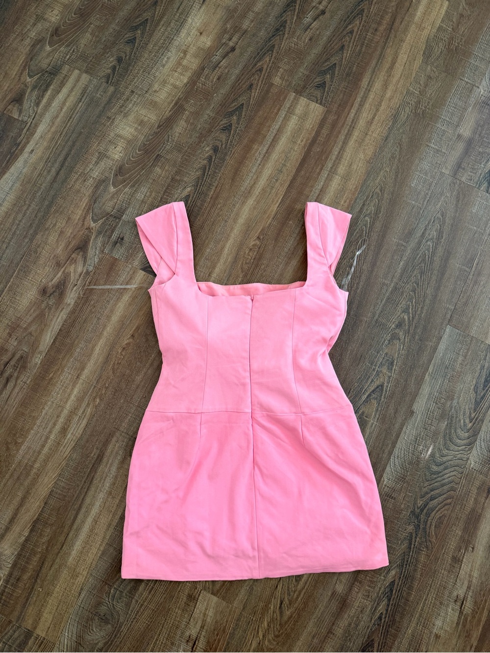 House of CB LEONIDA French Pink Corset Mini Dress Size Large - Picture 4 of 7